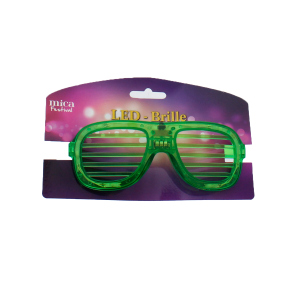 LED Brille - grün