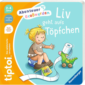 tiptoi® Buch - Abenteuer Großwerden - Liv geht aufs Töpfchen