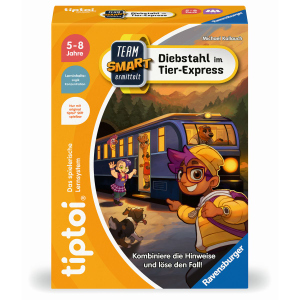 tiptoi® Spiel - Team SMART ermittelt - Diebstahl im Tier-Express
