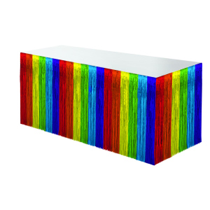 Tischvorhang - bunt - ca. 457 x 73 cm