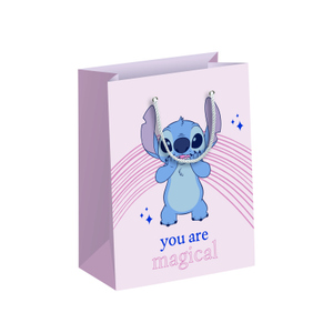 Disney Stitch - Geschenktasche - Maxi - ca. 26 x 13,5 x 33,5 cm
