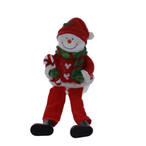 Kantenhocker Schneemann - ca. 6,3 x 4,6 x 10 cm