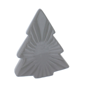 Tannenbaum weiß - ca. 12,8 x 3,5 x 15,7 cm