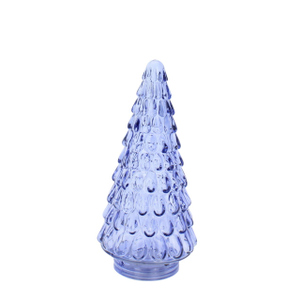 LED Tanne - blau - ca. 10 x 10 x 24 cm