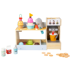 Besttoy - Puppenhaus-Möbel - Eisdiele und Café - aus Holz