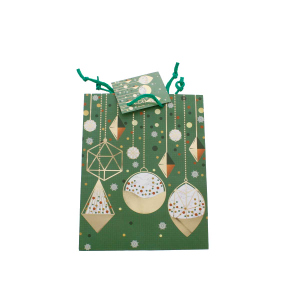 Geschenktasche - Ornamente - Maße ca. 17,8 x 9,8 x 22,9 cm