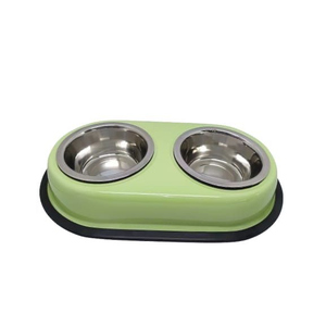 Hundezubehör - Doppelfressnapf - je 400 ml
