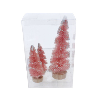 Standdeko - Tannenbäume - ca. 12/15/23 cm - 3 Stück