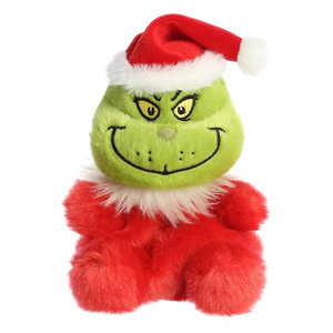 Plüschfigur - Grinch Santa - 11 cm