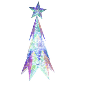 LED Baum irisierend - ca. 53 cm