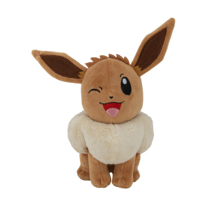 Pokémon - Plüschfigur - Evoli - zwinkernd - ca. 20 cm