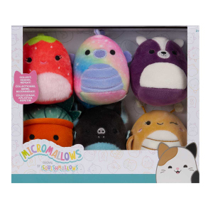 Squishmallows - Micromallows - 6er Pack - Set 3 - ca. 6,5 cm