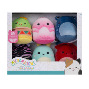 Squishmallows - Micromallows - 6er Pack - Set 4 - ca. 6,5 cm