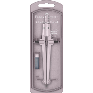 Schnellverstellzirkel - rosa/blau - 1 Stück