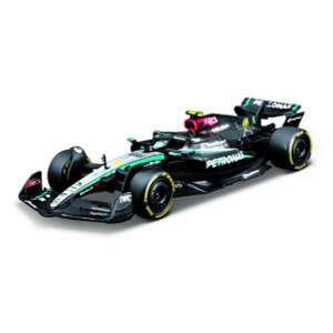 Modelauto - F1 Mercedes AMG W15E Great Britain - Hamilton '24
