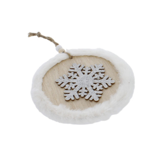 Dekoanhänger - Schneeflocke - ø ca. 13 cm