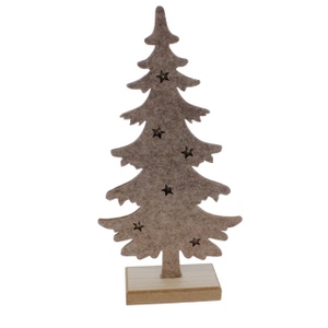 Standdeko - LED Tannenbaum - Maße ca. 17,5 x 6 x 35 cm