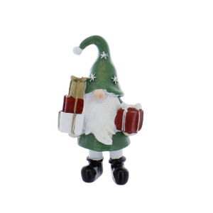 Standdeko - Weihnachtswichtel - ca. 7,5 x 5,5 x 13 cm