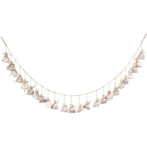 Adventskalender - Jutesäckchen mit Herzen - ca. 10 x 13 x 240 cm