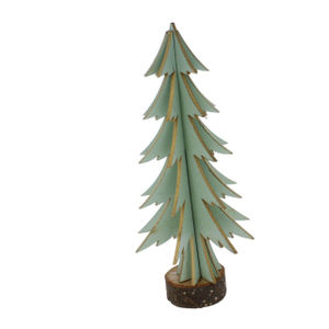 Standdeko - Tannenbäumchen - ca. 9,8 x 22,5 cm - 1 Stück