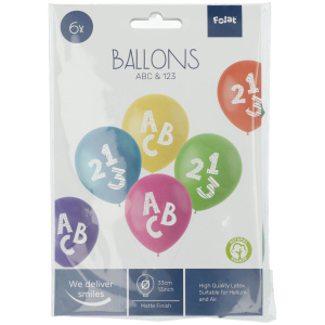 Luftballons - Schulanfang - 6 Stück