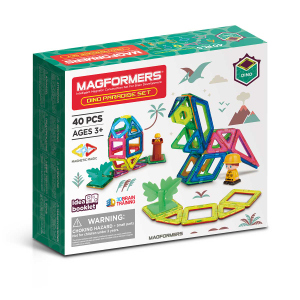 MAGFORMERS - Dino Paradise - Magnetspielzeug - 40 Teile