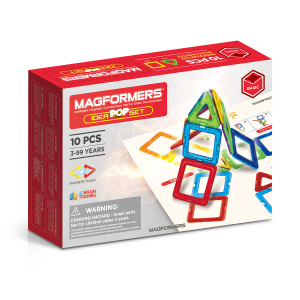 MAGFORMERS - Idea Pop - Magnetspielzeug - 10 Teile