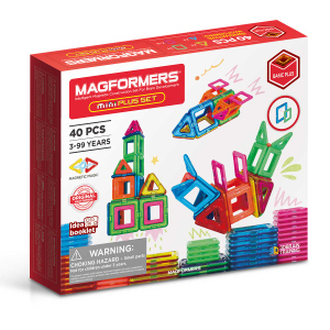 MAGFORMERS - Mini Plus - Magnetspielzeug - 40 Teile