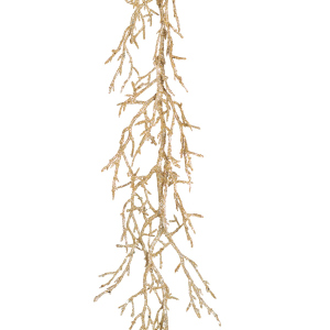 Dekozweig - Girlande - gold