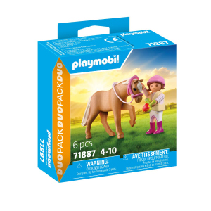 Playmobil® 71887 - DuoPack Mädchen mit Pony