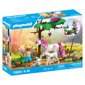 Playmobil® 71839 - Zauberhafter Eeinhorn-Stall für Mama und Fohlen