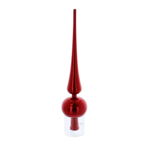 Christbaumspitze rot - ca. 30 cm