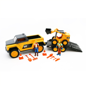 CAT - PickUp Truck & Lader mit Figur