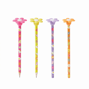 Bleistift - mit Radierer - Blume - 1 Stück