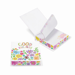 Notizblock - Blumen - 144 Blatt