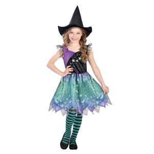 Kostüm - Hexe - Glow in the dark - in verschiedenen Größen erhältlich