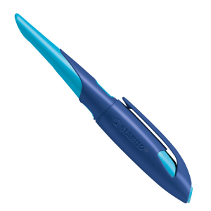 STABILO EASYbirdy - Füllhalter - für Linkshänder - blau
