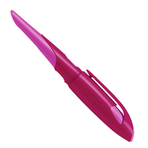 STABILO EASYbirdy - Füllhalter - für Linkshänder - beere/pink