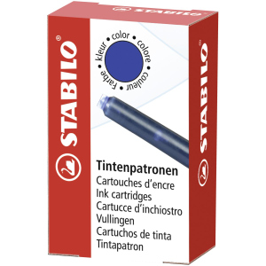 6er Pack Tintenpatronen - blau 