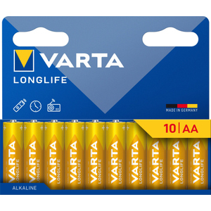 Varta Batterien - Longlife AA - 10er Pack - LR6