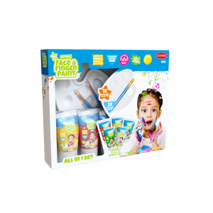 Gesichts- und Fingerfarbe 2-in-1 Set