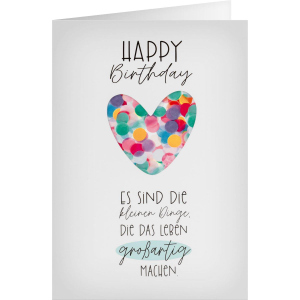 Sheepworld - Gruss&Co - Happy Birthday - Es sind die kleinen Dinge, die das Leben großartig machen!