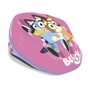 Bluey - Kinder Fahrradhelm - pink/bunt