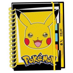 Pokémon - Notizbuch mit Aufkleber