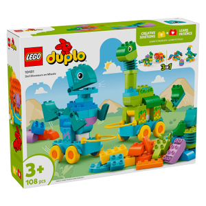 LEGO® DUPLO® 10451 - Dinos auf Rädern - 3in1 Set