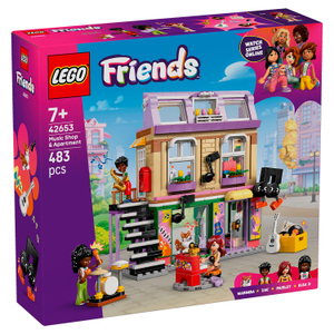LEGO® Friends 42653 - Musikladen & Wohnung