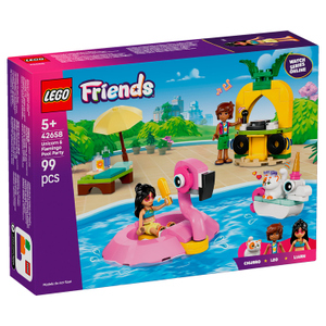 LEGO® Friends 42658 - Poolparty mit Einhorn und Flamingo
