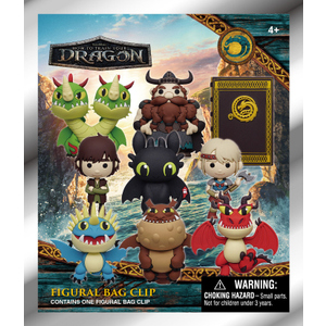 Dragons - 3D Taschenanhänger - 1 Stück