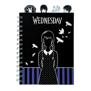 Wednesday - Notizblock A5 - schwarz