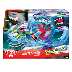 Rennbahn - White Shark - Licht & Sound